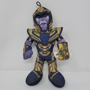 Superhero Plush Toy with Infinity Gauntlet